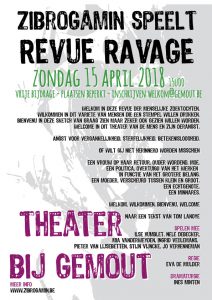 Zibrogamin speelt Revue Ravage @ Gemeentehuis Outgaarden | Hoegaarden | Vlaanderen | België